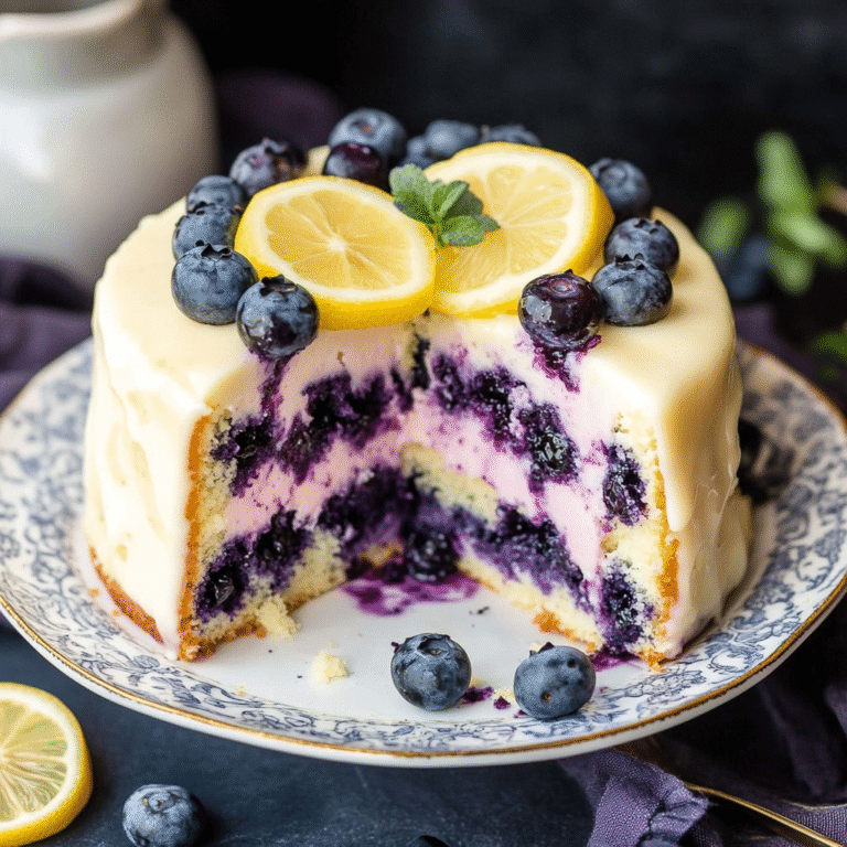 Lemon Blueberry Cake