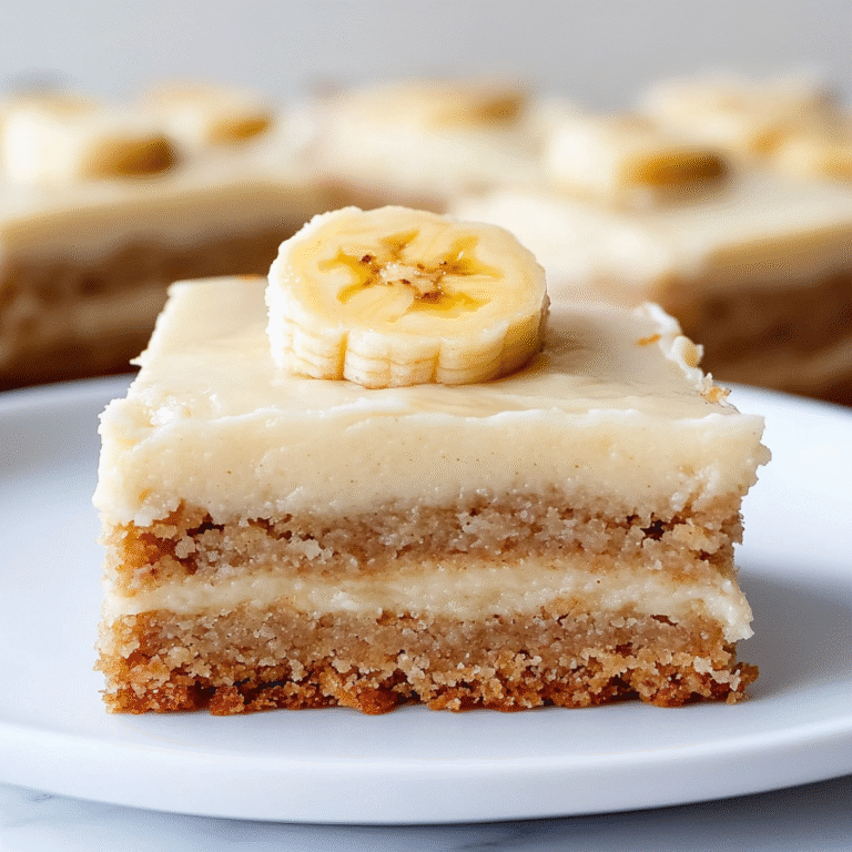 Banana Bars with Cream Cheese Frosting