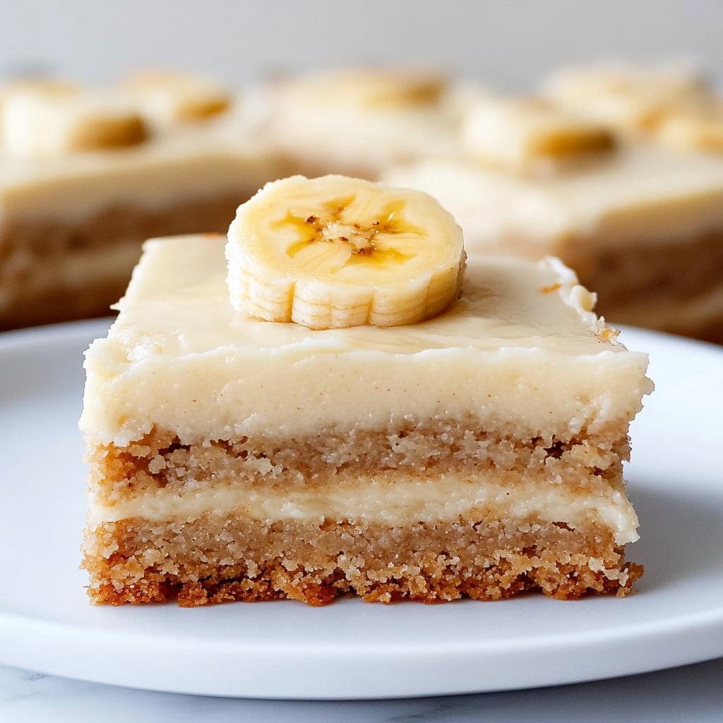 Banana Bars with Cream Cheese Frosting