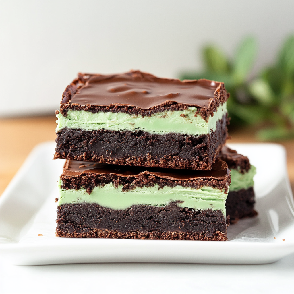 Mint Brownies