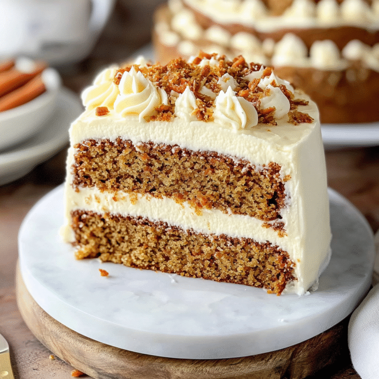 Carrot Cake – Layer Cake Version with Cream Cheese Frosting