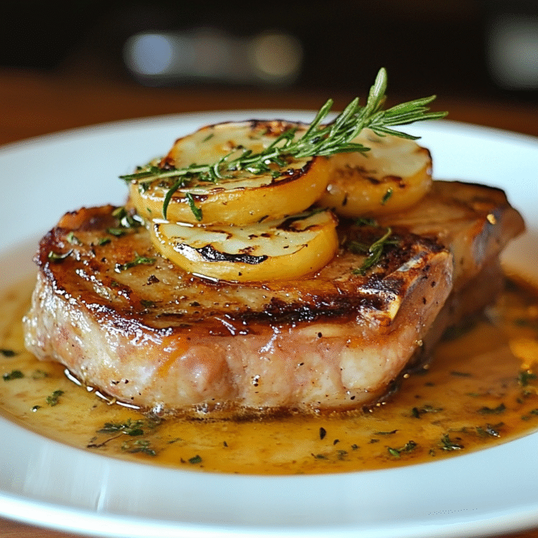 Pork Chop Supreme