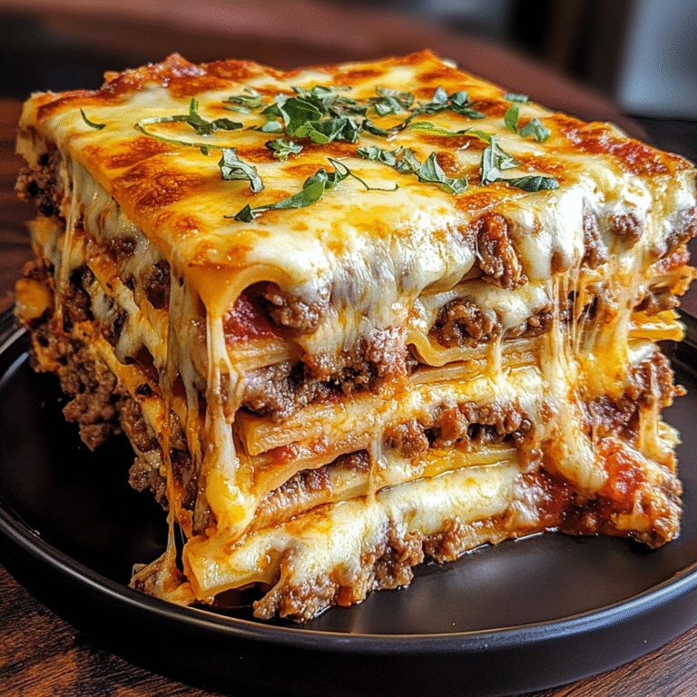 MILLION DOLLAR LASAGNA