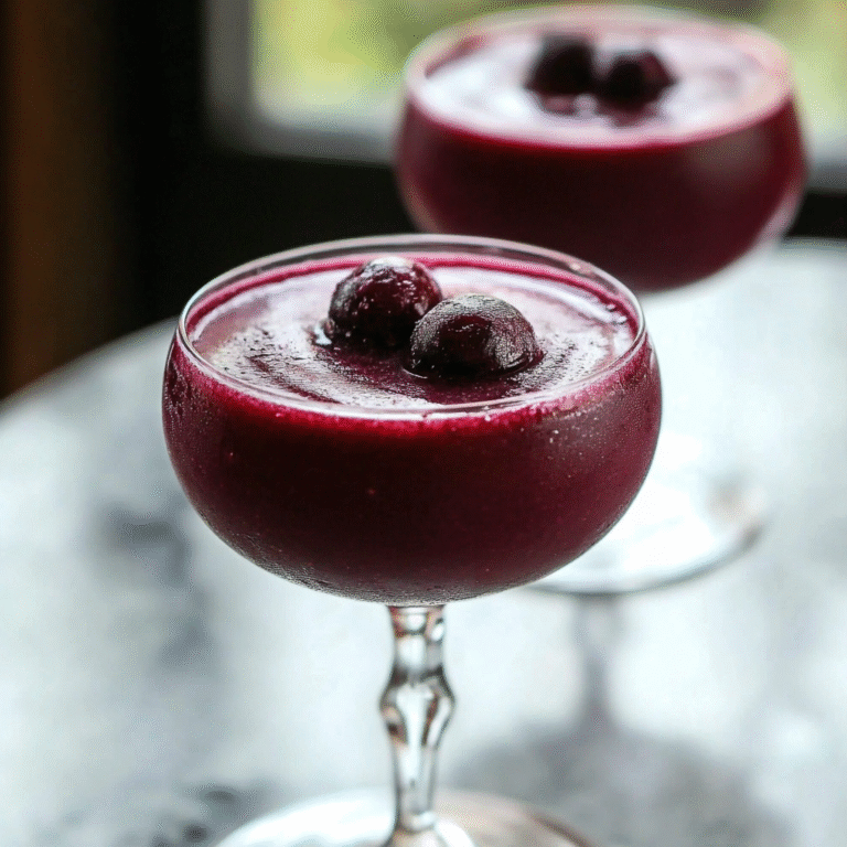 Quick Huckleberry Daiquiri