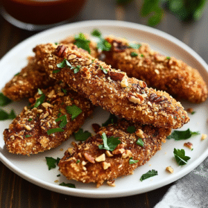 Pecan-Crusted Chicken Tenders