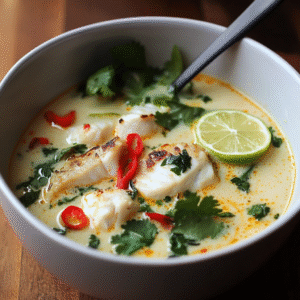Coconut Lime Fish Soup: A Refreshing and Nourishing Tropical Delight