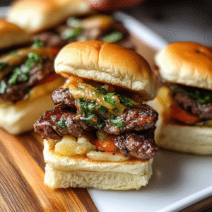Cowboy Butter Steak Sliders