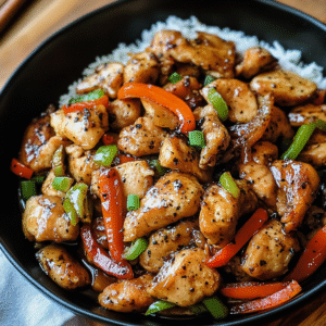 Black Pepper Chicken