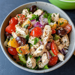 Mediterranean Chicken Salad