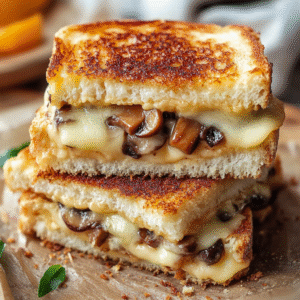 Garlic Mushroom Grilled Cheese: The Ultimate Comfort Food Recipe