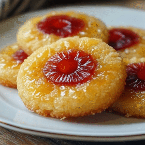 Pineapple Upside Down Sugar Cookies: A Delicious Twist on a Classic