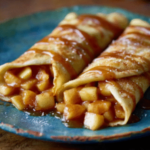 Super-Simple Apple-Cinnamon Dessert Crepes Recipe