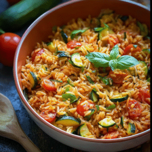Zucchini Tomato Rice: A Delicious & Easy One-Pot Recipe