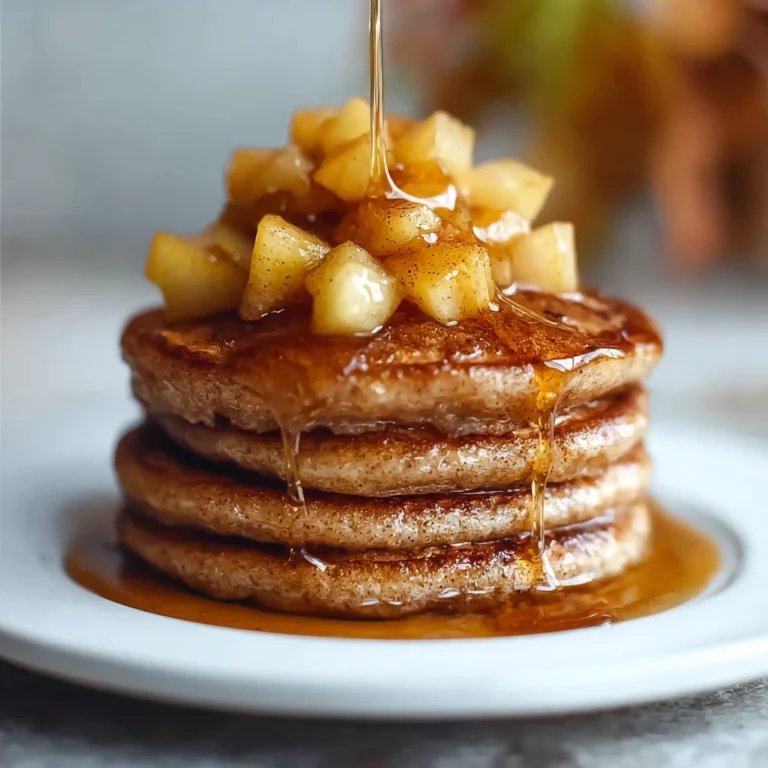 Best Fluffy Apple Cinnamon Pancakes Recipe Easy Apple Cinnamon Pancakes For Fall Homemade Fluffy Cinnamon Apple Pancakes F...