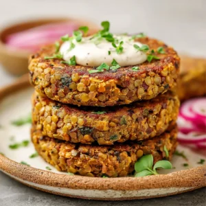 Delicious Lentil Burger Patties (Vegan) for Guilt-Free Indulgence