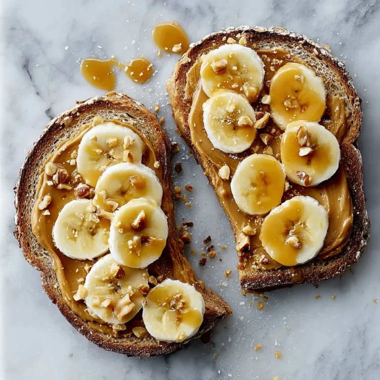 Gourmet Peanut Butter Banana Toast Recipe Easy Morning Banana Peanut Toast Healthy Gourmet Peanut Butter Toast Quick Banan...