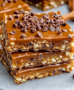 Why Caramel Chocolate Crunch Bars Will Be Your New Favorite