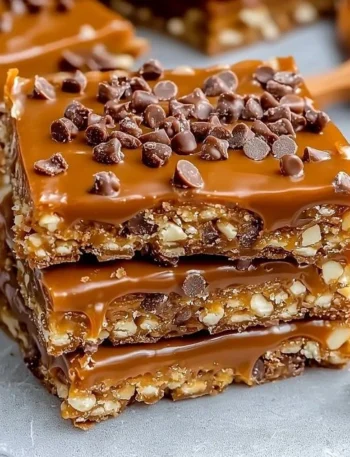 Best Caramel Chocolate Crunch Bars Recipe Homemade Caramel Chocolate Crunch Bars Gluten-free Caramel Chocolate Crunch Bars...
