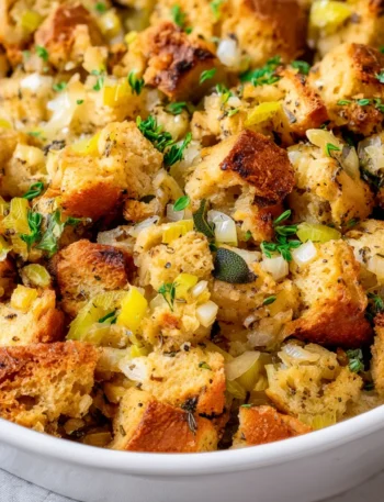 Delicious Homemade Stuffing Recipe Perfect Holiday Meals