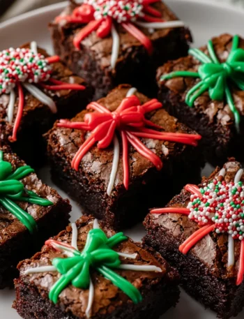 Christmas Present Brownies