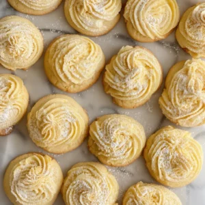 3 Ingredient Butter Cookies