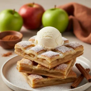 Apple Slab Pie with Puff Pastry