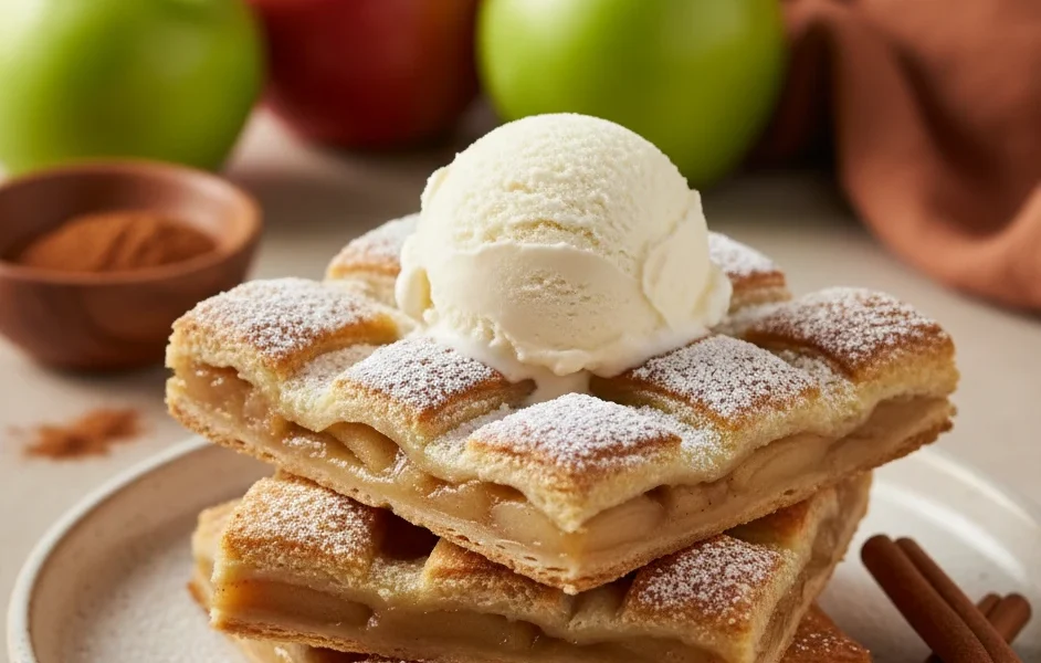 Apple Slab Pie Puff Pastry