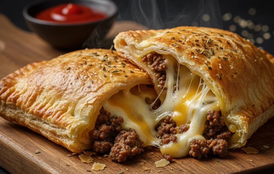 Cheeseburger Hot Pockets