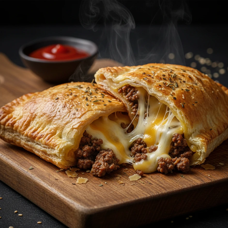 Cheeseburger Hot Pockets