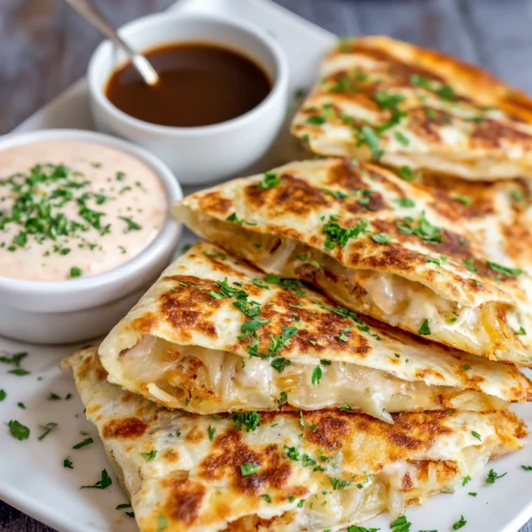 Chicken Bacon Ranch Quesadillas