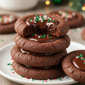 Chocolate Thumbprint Cookies Recipe – Irresistible Treat!