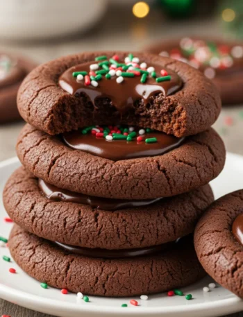 Chocolate Thumbprint Cookies Recipe Irresistible Treat