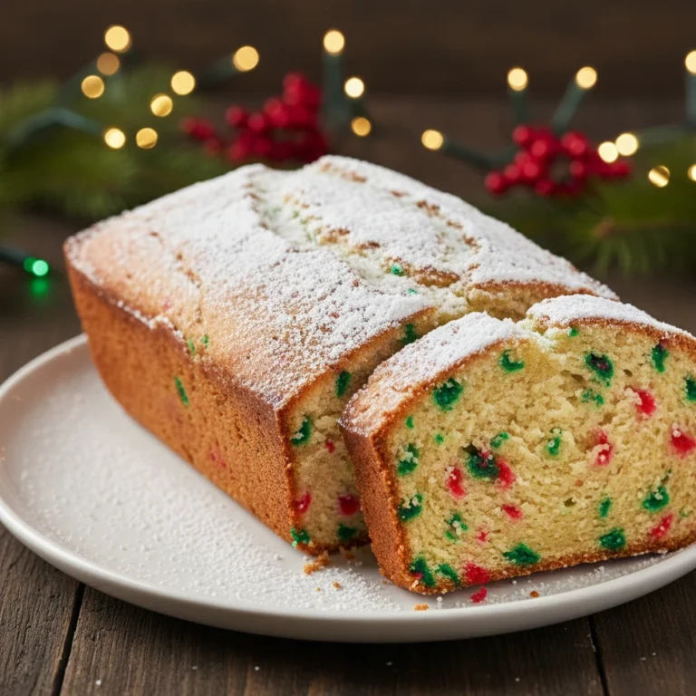 Christmas Sprinkle Buttermilk Bread Festive Treat