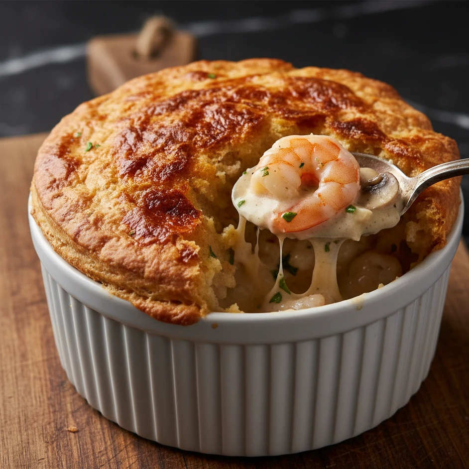 Creamy Seafood Pot Pie