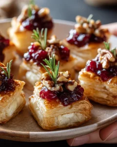 Delicious Baked Cranberry Brie Bites for Any Occasion