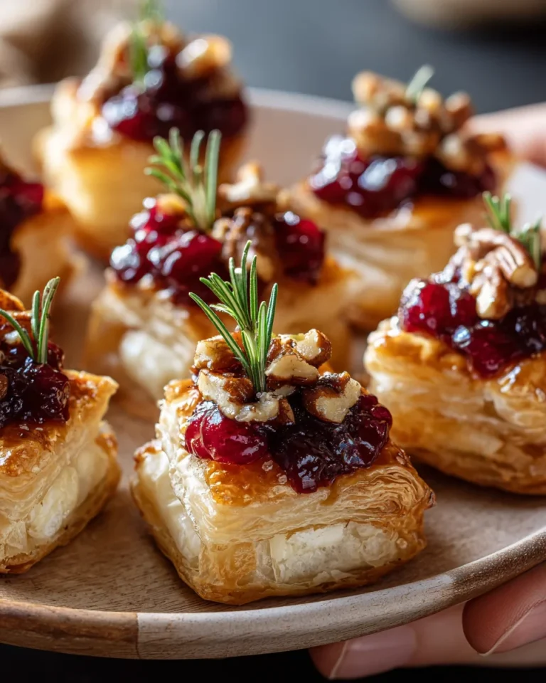Delicious Baked Cranberry Brie Bites Any Occasion