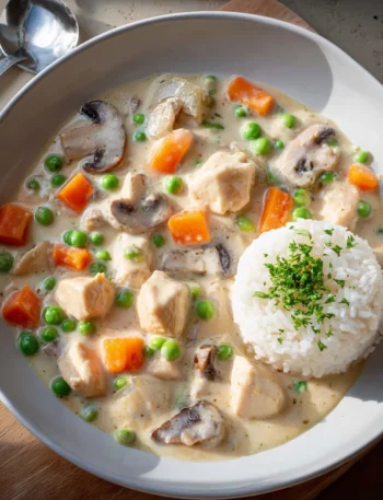 Delicious Huehnerfrikassee Recipe Savory Chicken Delight