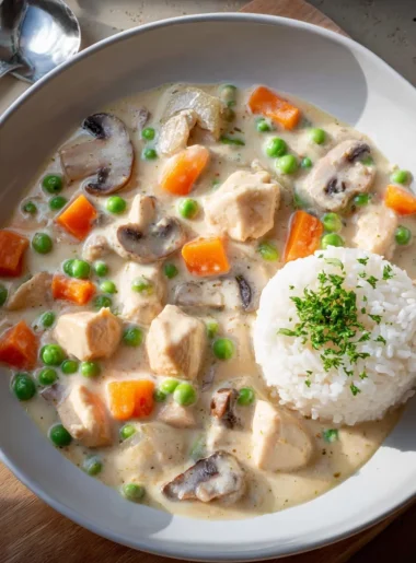 Delicious Huehnerfrikassee Recipe Savory Chicken Delight