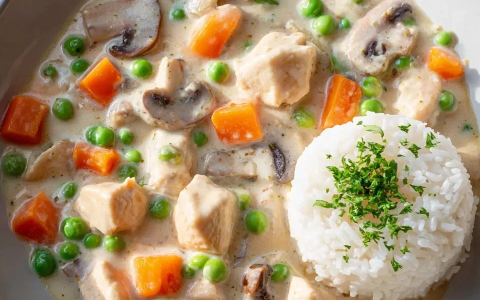 Delicious Huehnerfrikassee Recipe Savory Chicken Delight