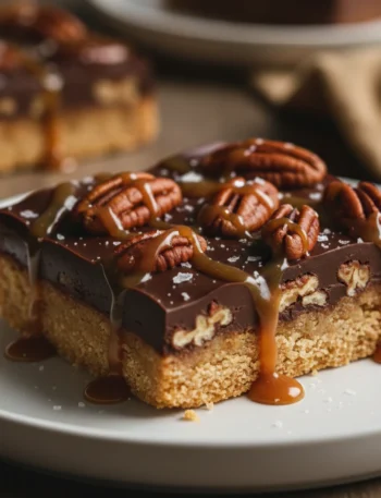 Turtle Bars Recipe Deliciously Treat