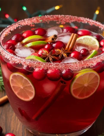 Festive Nonalcohol Alternative Christmas Punch Recipe