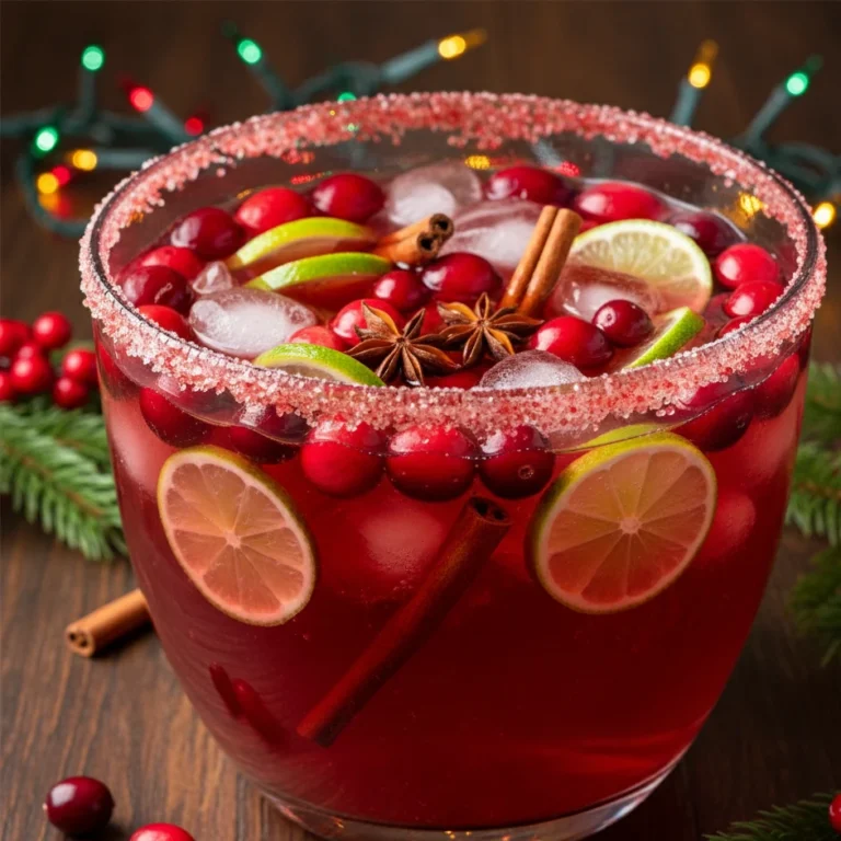 Festive Nonalcohol Alternative Christmas Punch Recipe