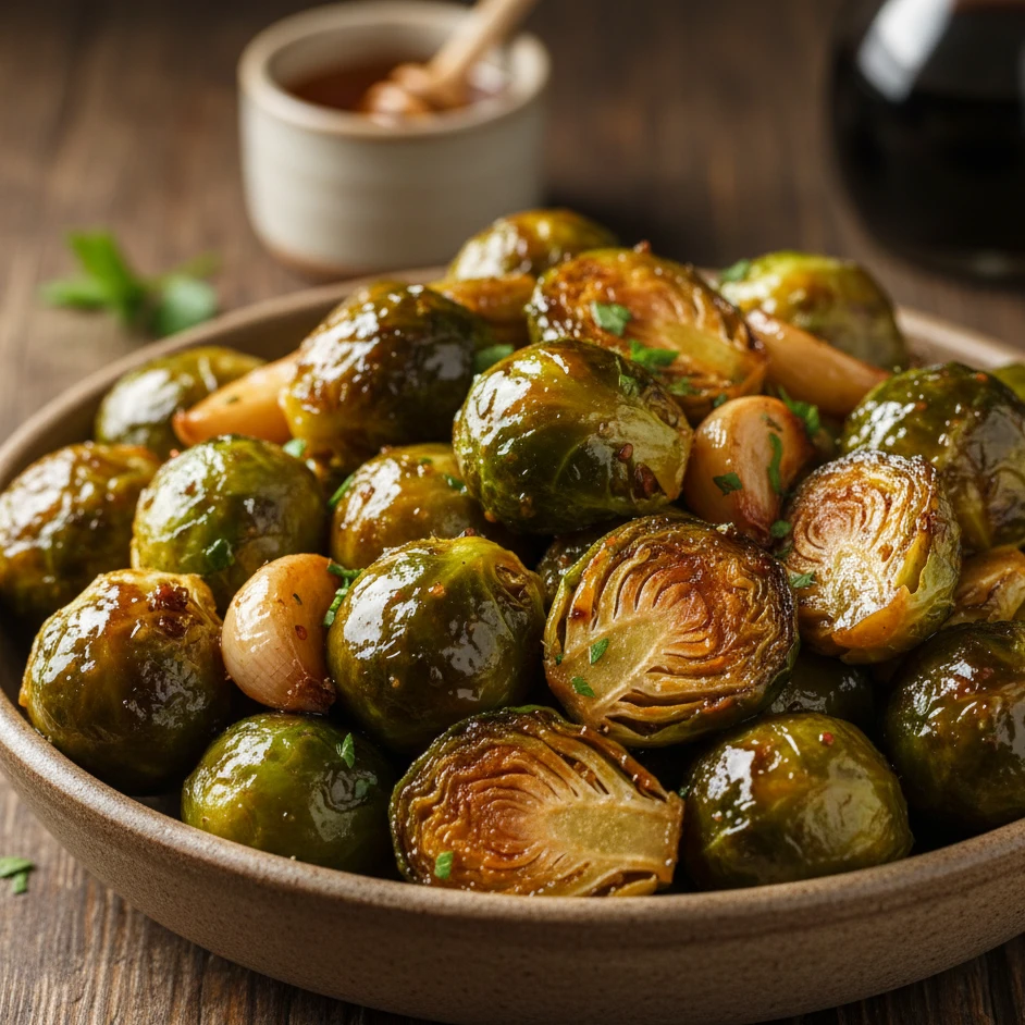 Honey Balsamic Brussels Sprouts: Easy & Delicious Recipe