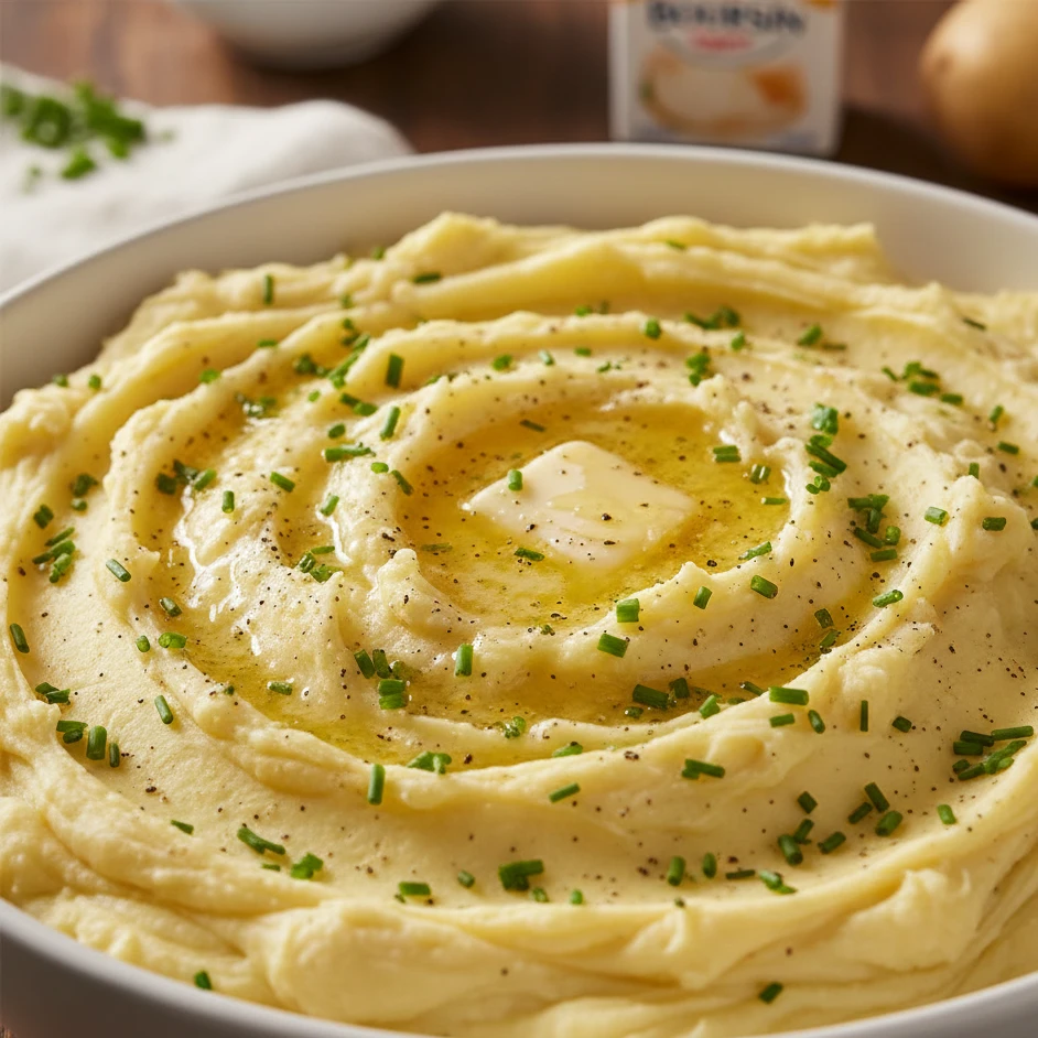 Mashed Potatoes with Boursin Cheese