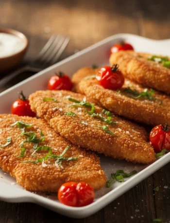 Parmesan Basil Chicken Cutlets