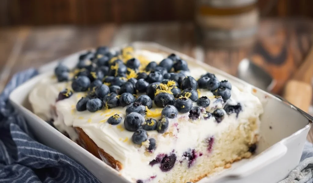 Pioneer Woman Blueberry Lemon Sheet Cake