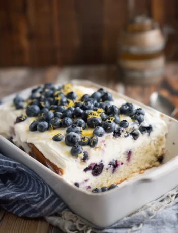 Pioneer Woman Blueberry Lemon Sheet Cake