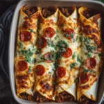 Pizza Enchiladas Pepperoni Beef