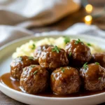 Slow Cooker Salisbury Meatballs Beef Recipe