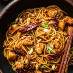 Spicy Kung Pao Chicken Noodles